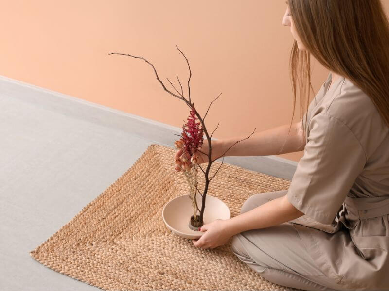 Getting started with the Japanese floral art of Ikebana involves patience.
