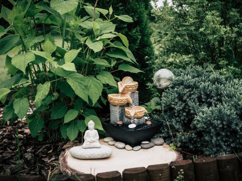 A small Zen garden at home